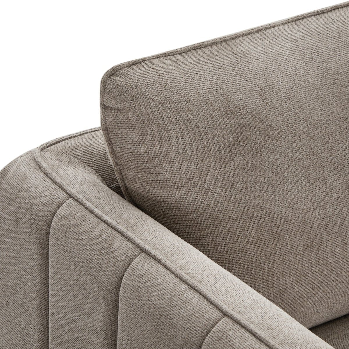 3-Sitzer Sofa - Stoffbezug Beige