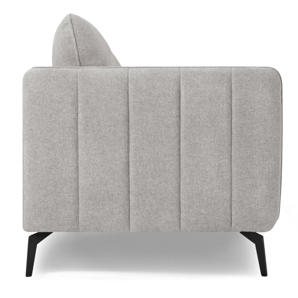 3-Sitzer Sofa - Stoffbezug Grau