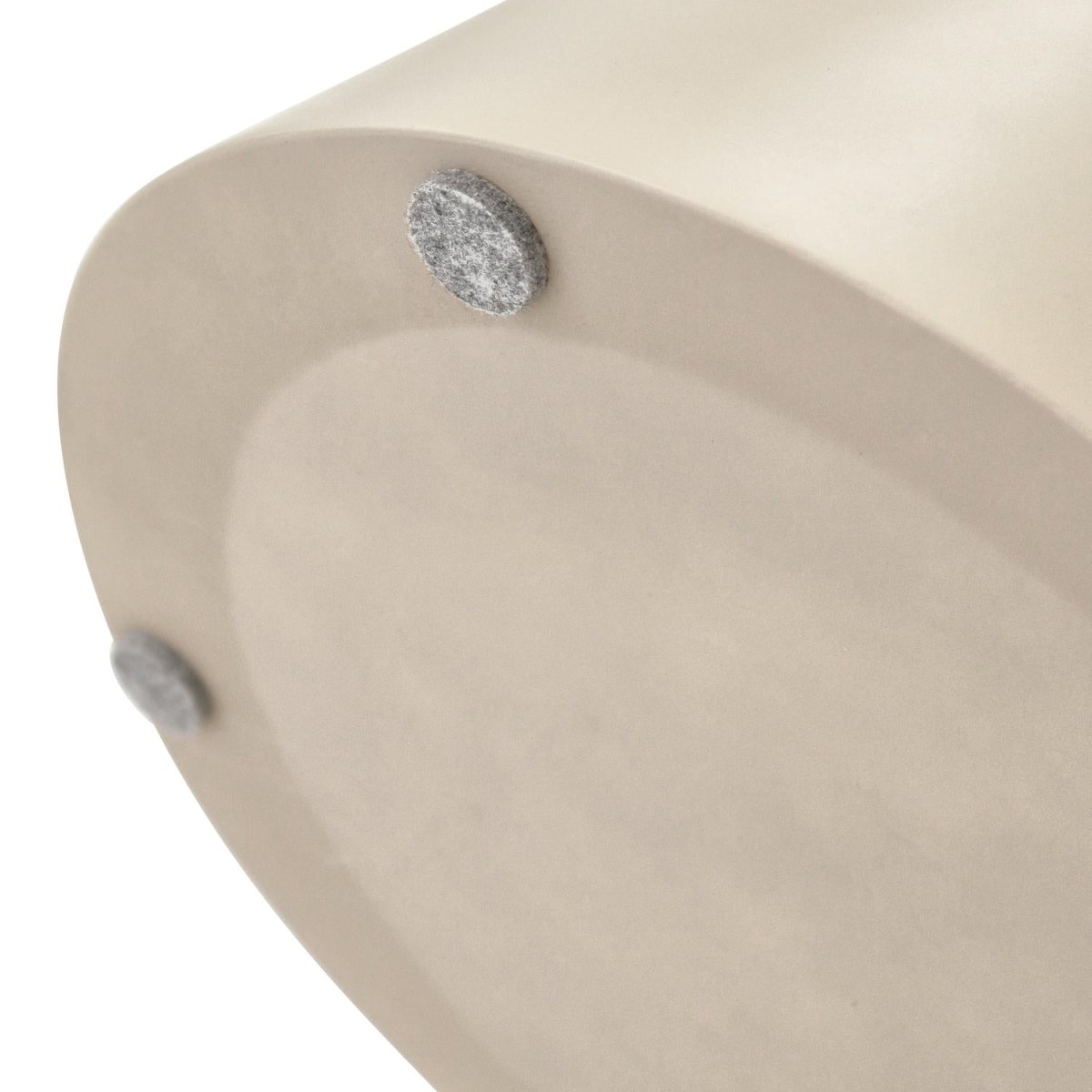 Couchtisch Rund ø60 cm - Travertine-Optik Beige