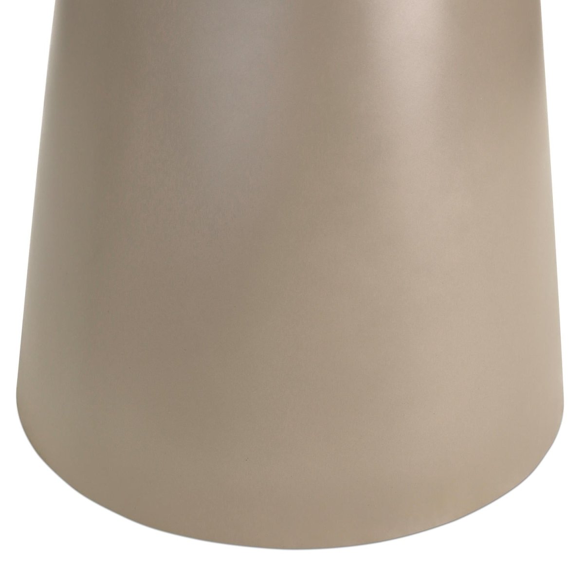 Couchtisch Rund ø80 cm - Travertine-Optik Beige
