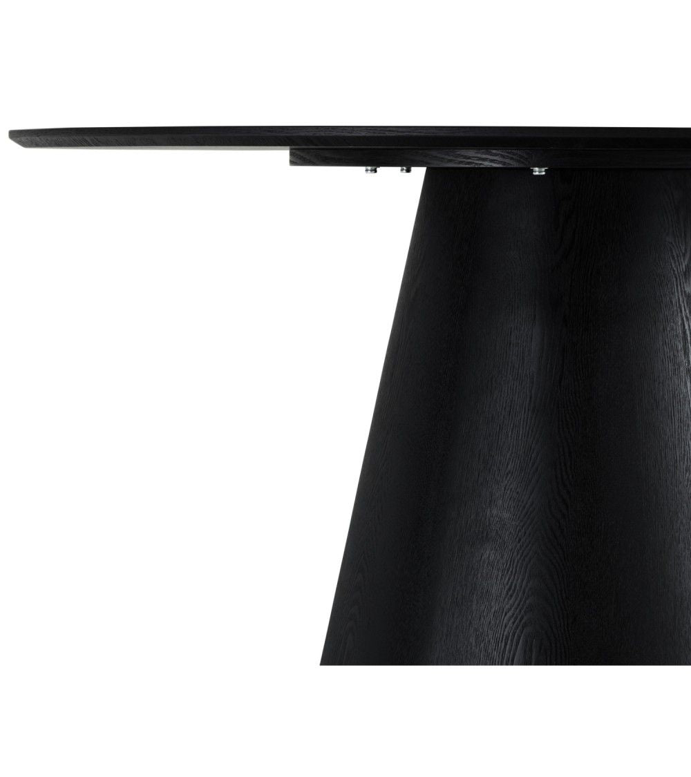 Furnhouse Tango Dining Table ø120 Black Oak