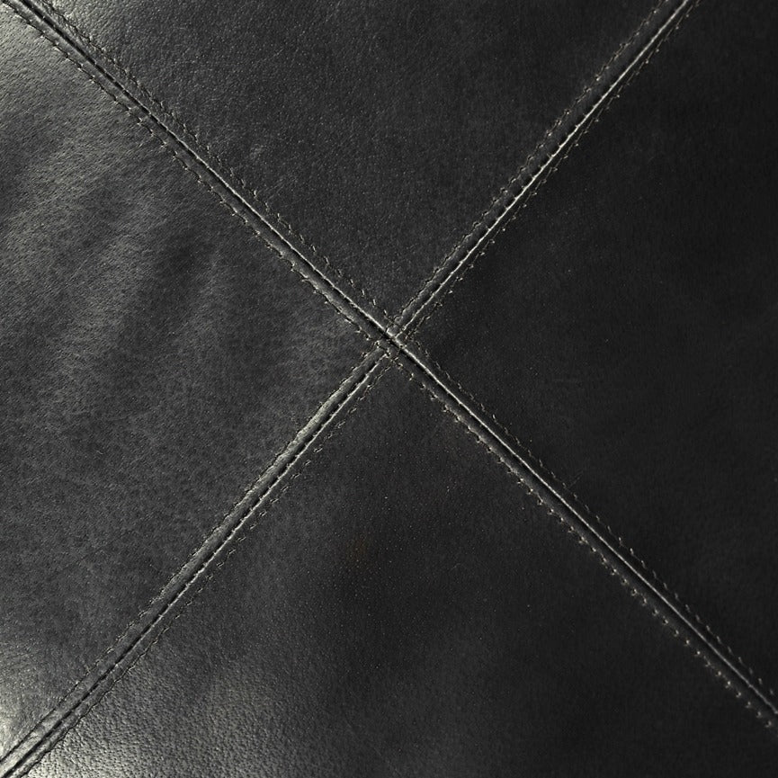 Tenna Pouf 75x75x45 cm - Schwarz