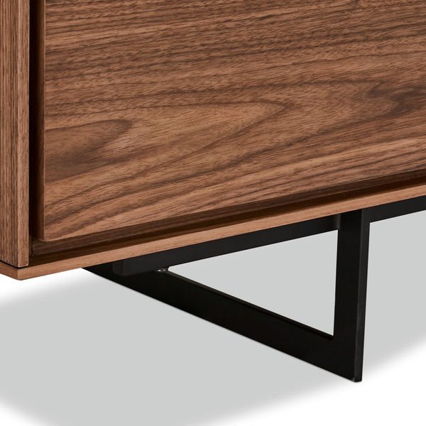 Sideboard mit 3 Türen - 155 cm breit - Amerikanische Walnuss
