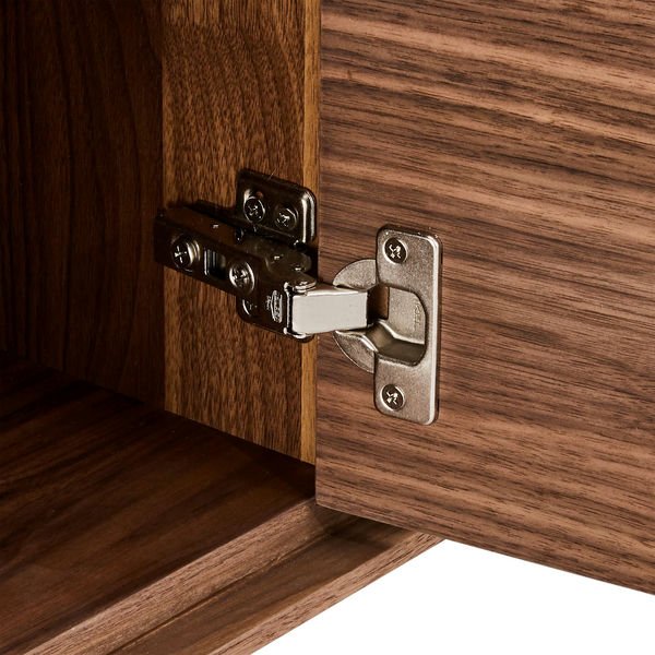 Sideboard mit 4 Türen - 205 cm breit - Amerikanische Walnuss