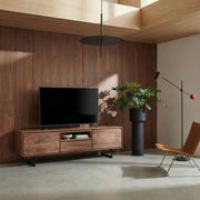 Tokyo TV-Lowboard 160 cm – Amerikanische Walnuss | ibbedesign